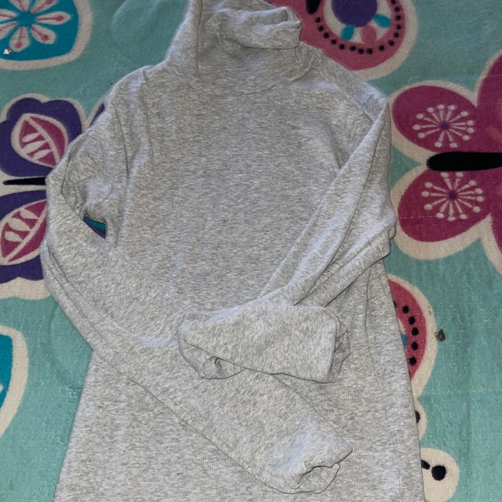 TURTLE NECK LONG SLEEVE TEE